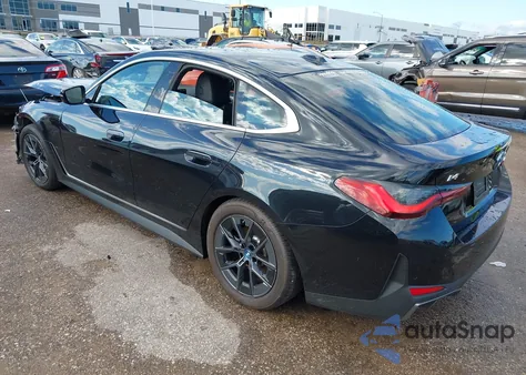 2024 BMW I4 Edrive35 z USA, uszkodzony, nr VIN WBY43AW03RFT30343